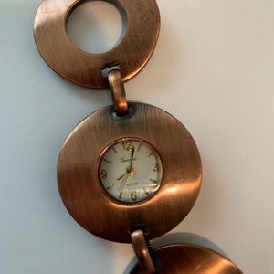 GENEVA copper colored watch